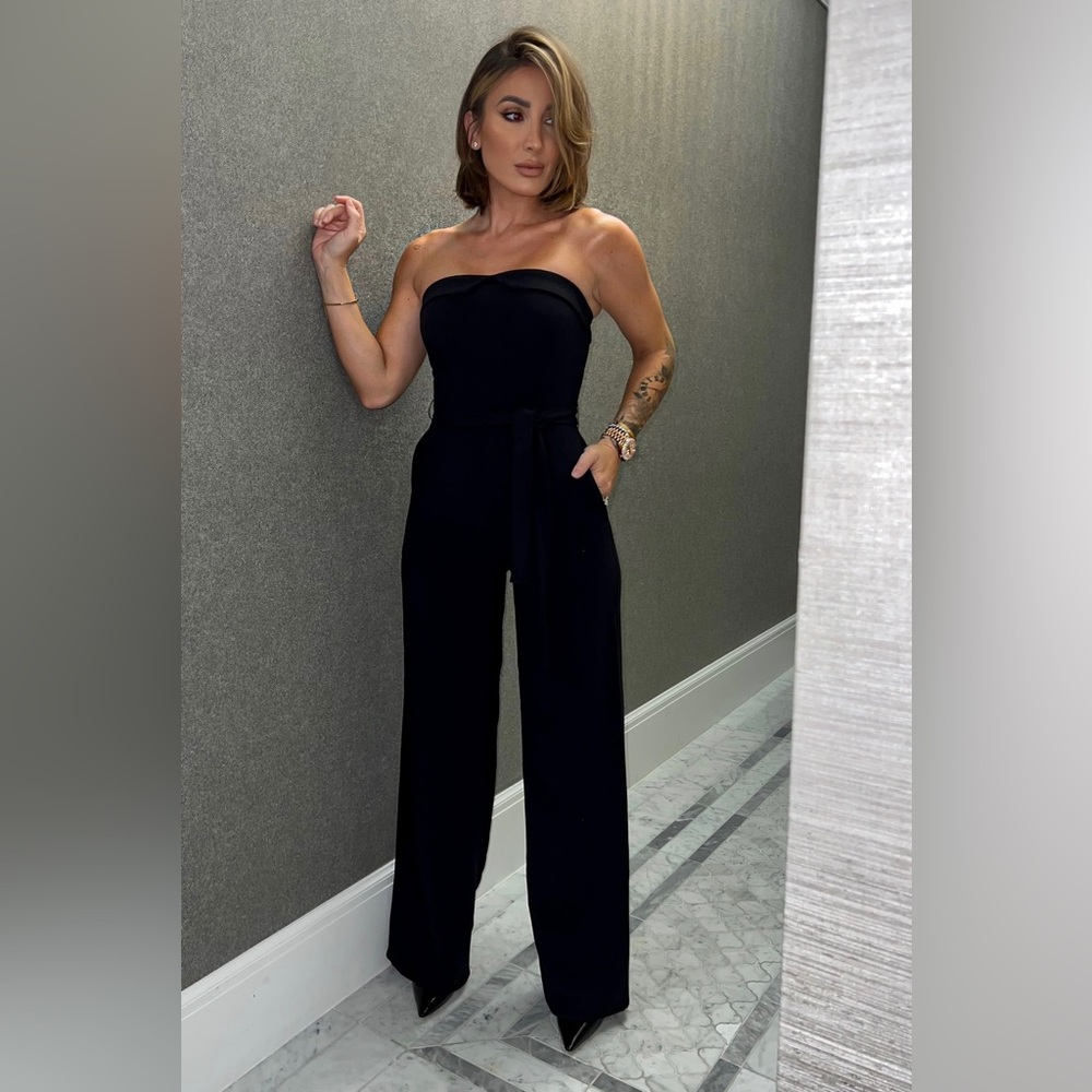 By Egreis Louise Jumpsuit Black with tags never worn